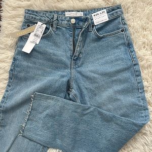 NWT Topshop Straight Jeans